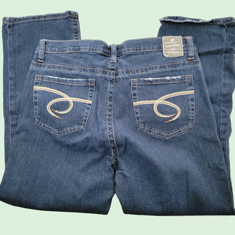 Vintage Z.Cavaricci Jeans - Sz 10 short / cropped jeans - Vtg Y2K